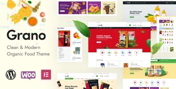 Grano - Organic & Food WordPress Theme