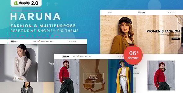 Haruna - Fashion & Multipurpose Shopify 2.0 Theme