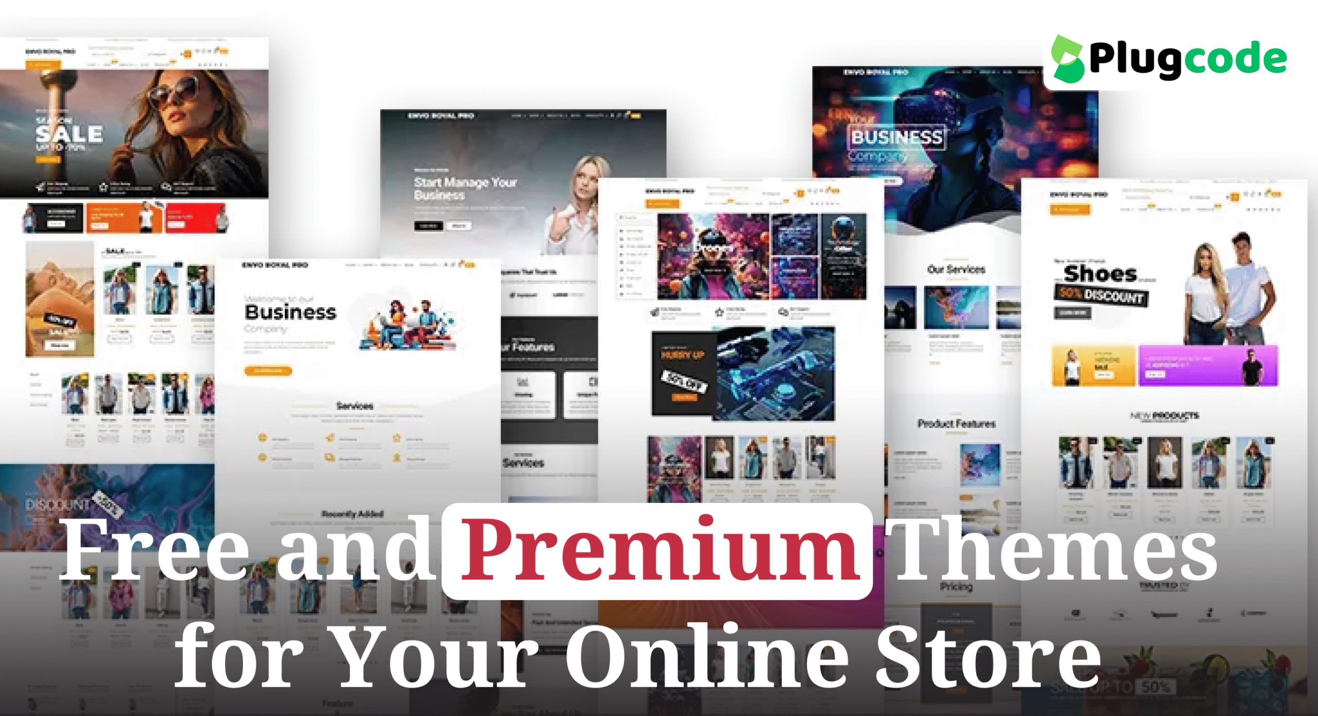 Free and Premium Themes for Your Online Store