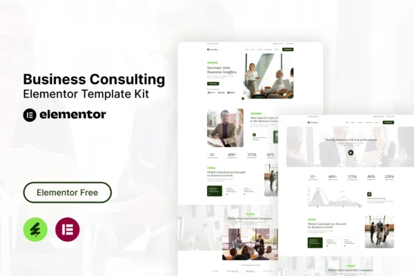 Cleaning Service Elementor Template Kit