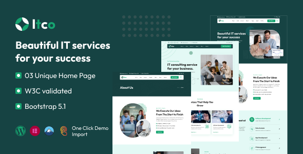 IT Solutions & Services WordPress Theme