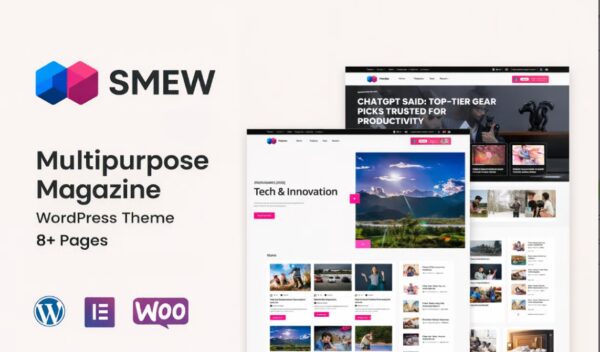 Multipurpose Magazine Wordpress Theme